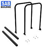 Паралети розбірні 90 см (хайлетси), бруси підлоги, паралетси упори для віджимань Workout, фото 3