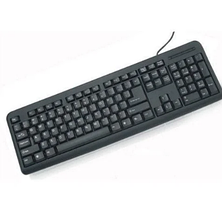 Клавіатура провідна USB HLV X1 K107 Black N, фото 4