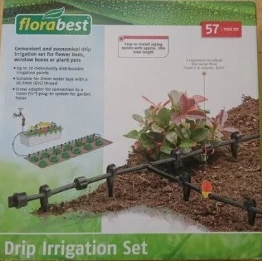 Система крапельного поливу зрошення Florabest 20м 0641