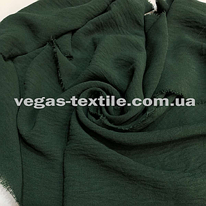 Американський Креп (Жатка) Темно-зелений (Бутилочний)