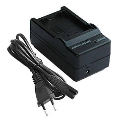 Зарядний пристрій для Panasonic CGA-S008/S005, DMW-BCE10, VW-VBJ10, NP-70, DB-60, DB-70, шнур