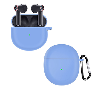 Чохол-накладка DK Silicone Candy Friendly з карабіном для OnePlus Buds (lilac)