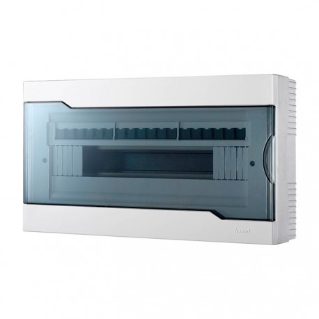 LEZARD Бокс з прозорою кришкою ЩРН-П-18 ЗОВНІШ. 18 mod. (арт. 730-2000-018), фото 1