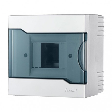 LEZARD Бокс з прозорою кришкою ЩРН-П-4 ЗОВНІШ. 4 mod. (арт. 730-2000-004), фото 1