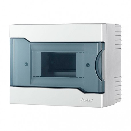 LEZARD Бокс з прозорою кришкою ЩРН-П-6 ЗОВНІШ. 6 mod. (арт. 730-2000-006), фото 1