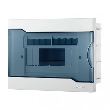 LEZARD Бокс з прозорою кришкою ЩРВ-П-8 ВНУТР. 8 mod. (арт. 730-1000-008), фото 1