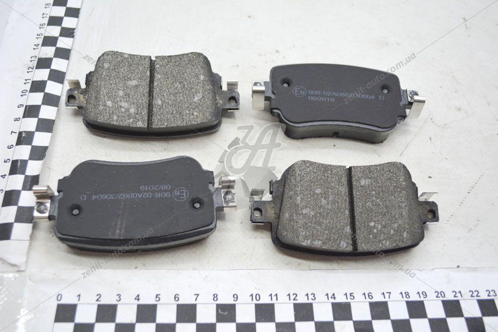 Гальмівні колодки задні OCTAVIA III, CADDY, SHARAN, LEON, AUDI A1, Q3 (72631) Asam, фото 1