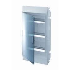 Щиток Mistral41F внутр. монтаж 54мод. прозорі двері з гвинт. клемами (арт. 1SLM004101A1209), фото 1