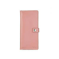 Качественное женское портмоне цвет розовый Стильное женское портмоне люкс класса Красивый женский кошелек