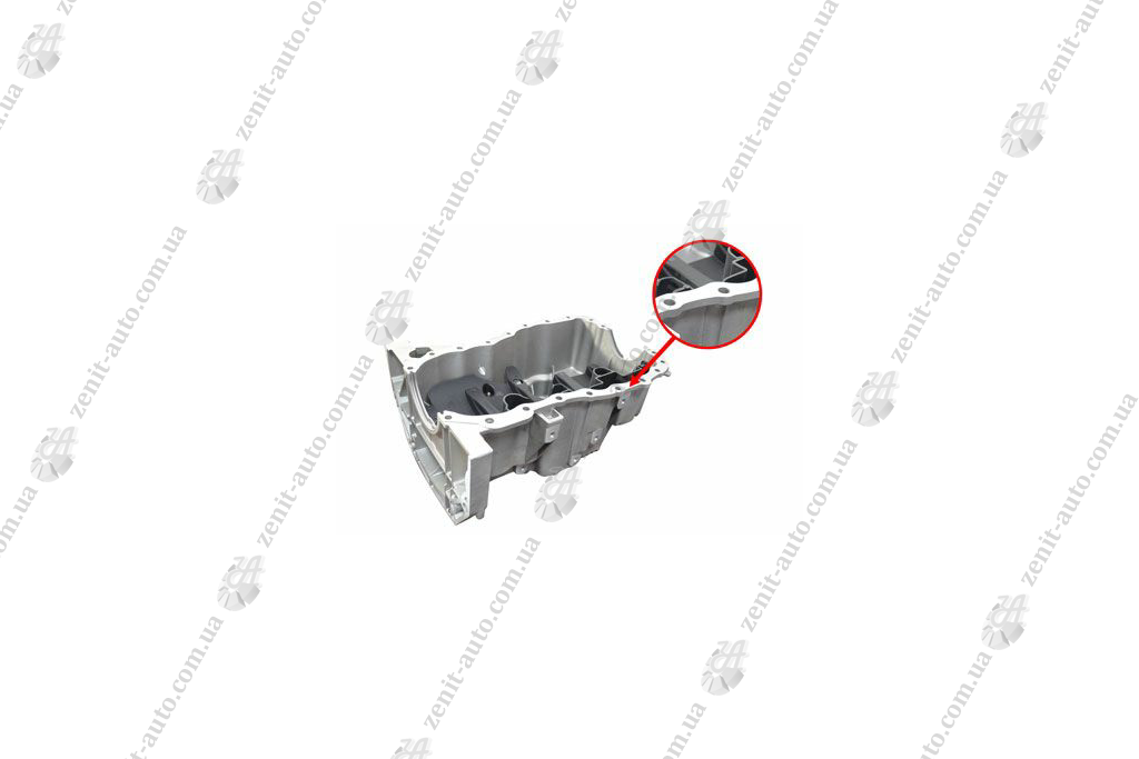 Піддон ДВС Renault Kangoo, Logan 1.5D (04-) (05499) Metalcaucho