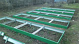 Грядки на дачу металеві, Грядки оцинкованні з ніжками., фото 3