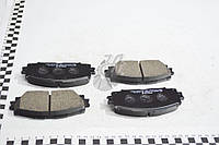 Колодки тормозные дисковые передние Toyota Yaris 1.0, 1.4, 1.8 (07-11) (SP1377) (FPE130) FRIXA