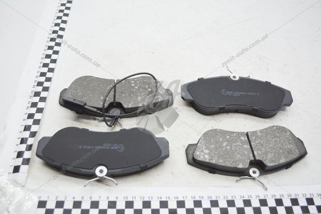 Колодки гальмівні передні Citroen Jumper / Fiat Ducato / Peugeot Boxer (94-) (74253) Asam, фото 1