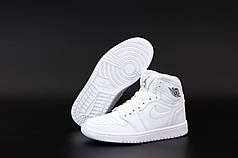 Жіночі кросівки Nike Air Jordan.White. ТОП Репліка ААА класу.