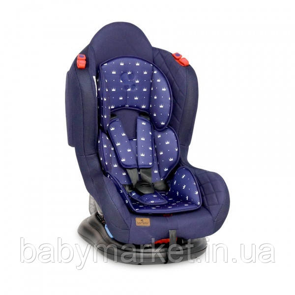 Автокрісло Lorelli JUPITER + SPS (0-25кг) (dark blue crowns)
