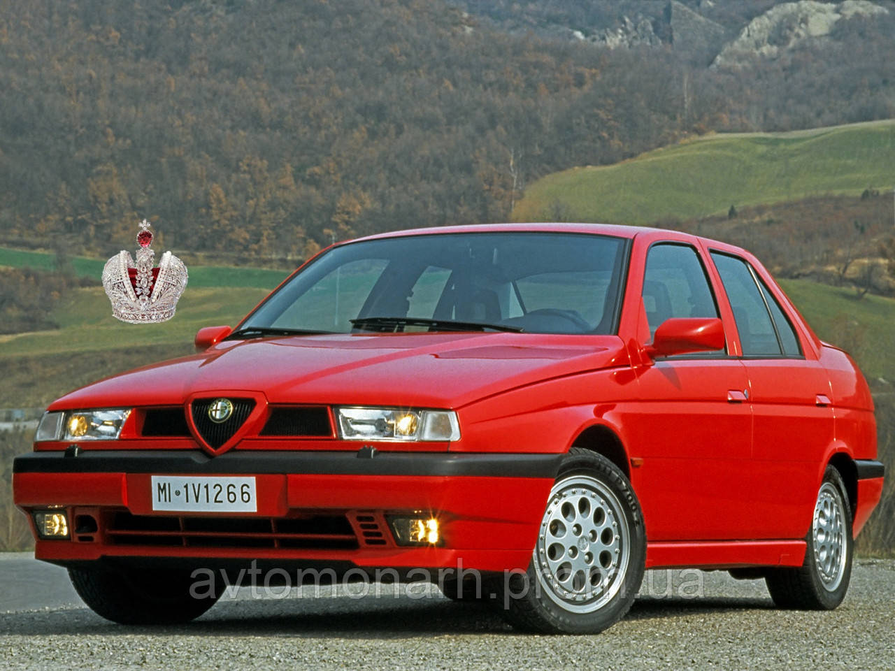 Лобове скло на Alfa Romeo 155 (1991-1997) (Хетчбек, Седан, Комбі)