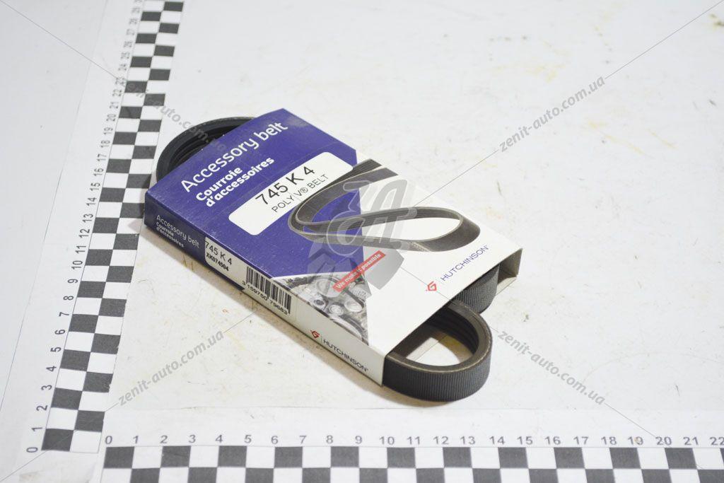 Ремінь поліклиновий 4PK735 Renault Clio, Kangoo, Twingo 1.2 (96-07) / Ford Mondeo, Transit 2.0 DI (00-07)