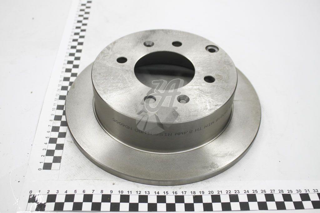 Диск гальмівний задній Hyundai Matrix 1.5, 1.6, 1.8 (01-10), Sonata 2.0 (06 -) / Kia Magentis 2.0, 2.5 V6, фото 1