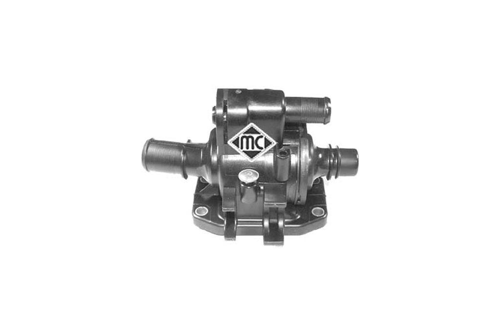 Корпус термостата Citroen C1, C2, C3 / Peugeot 107, 207, 307, Bipper 1,4 HDI (03774) Metalcaucho