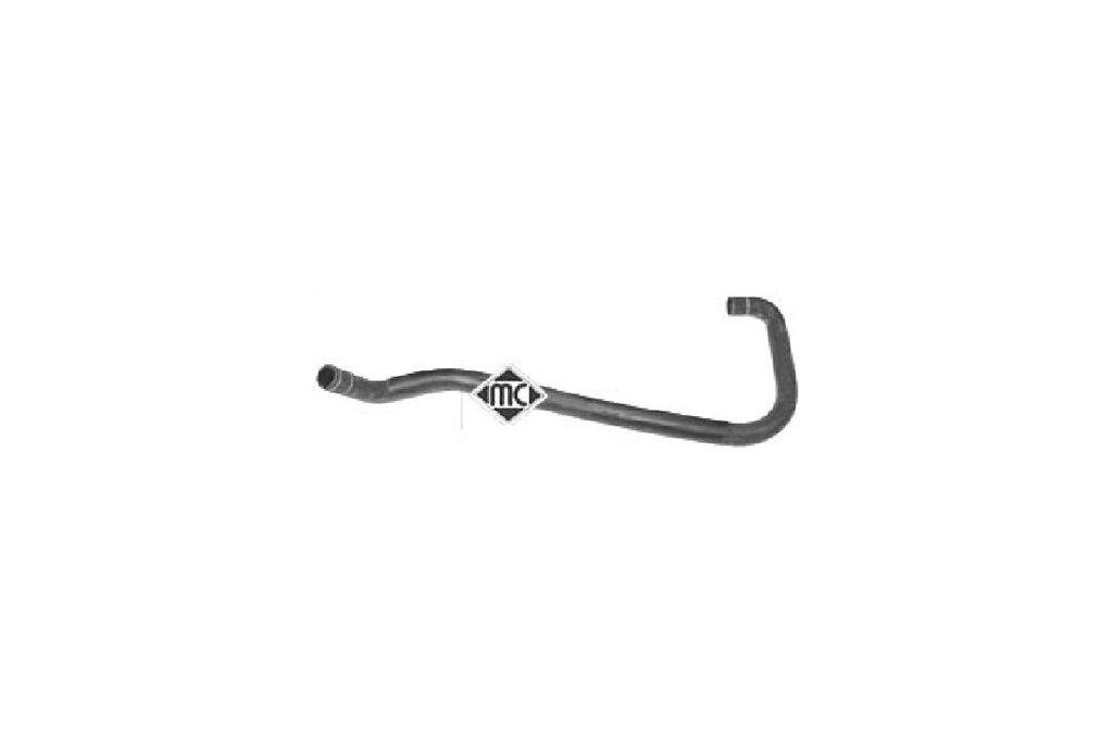 Патрубок радіатора Citroen Berlingo / Peugeot Expert / Fiat Scudo 1.9D (98-) (08561) Metalcaucho