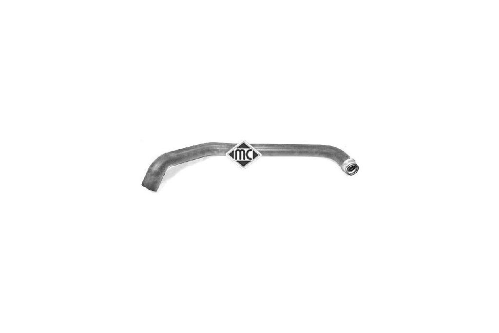 Патрубок радіатора Citroen Xantia 2.1TD (95-99) (08653) Metalcaucho