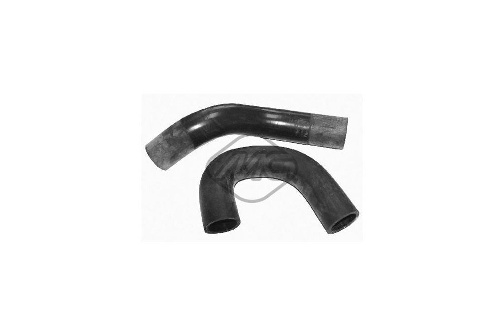 Патрубок радіатора Fiat Ducato 2.0, 2.3 (02-) (08898) Metalcaucho