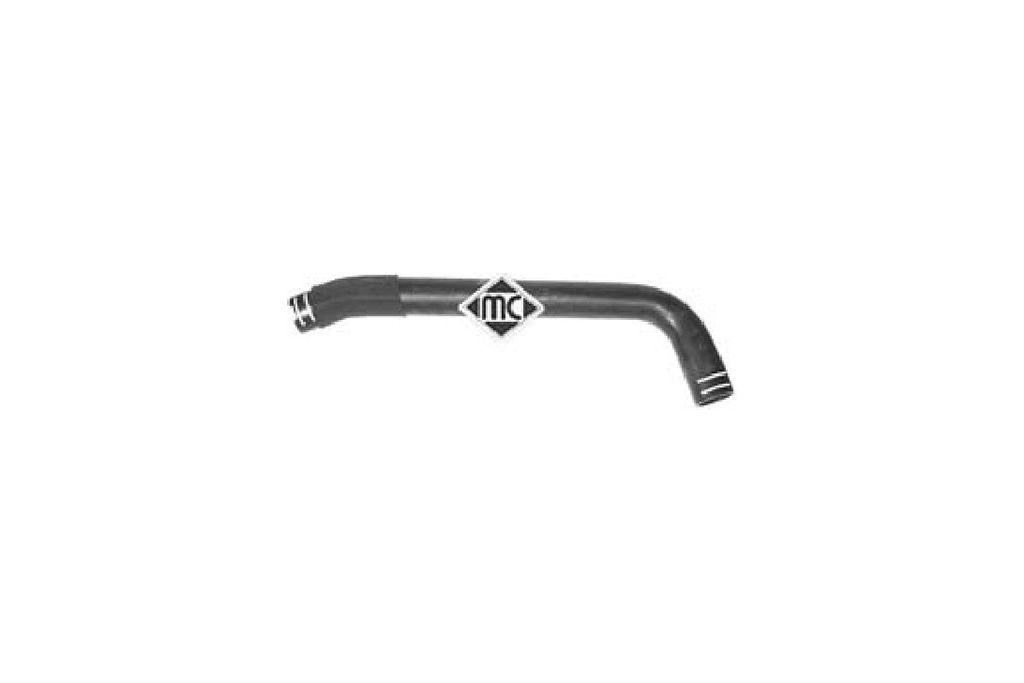Патрубок радіатора Fiat Ducato 2.0JTD (01-) (08897) Metalcaucho