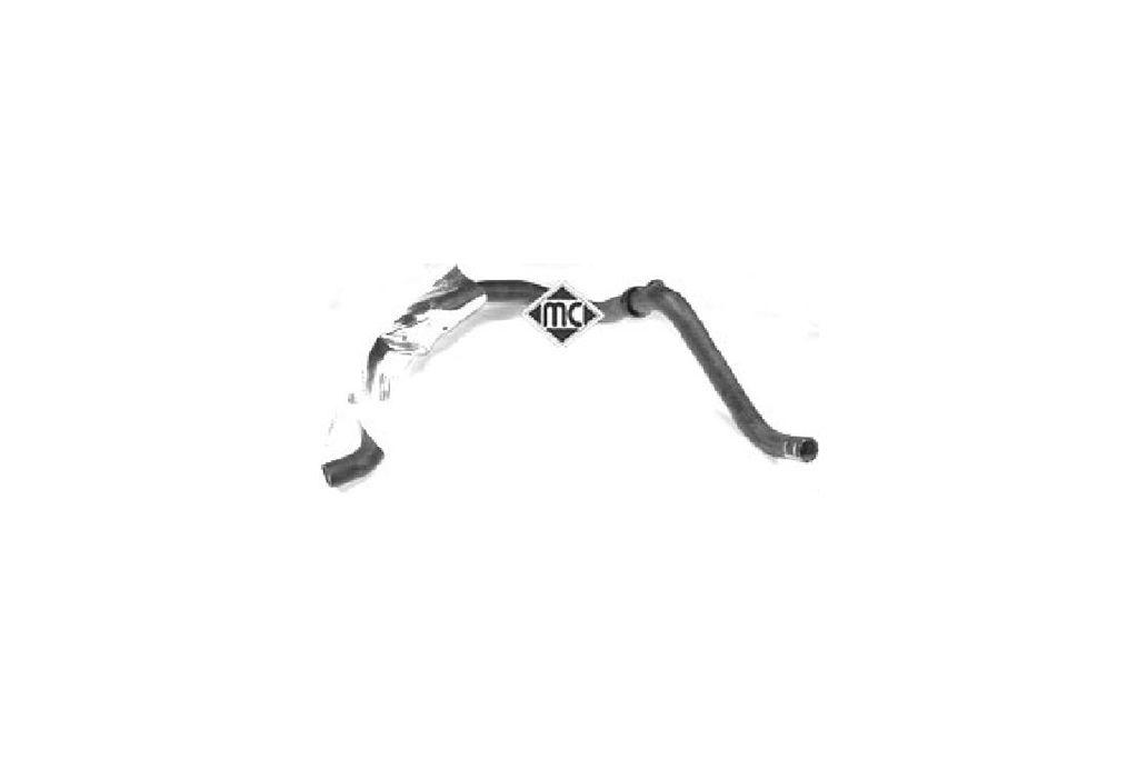 Патрубок радіатора Fiat Scudo / Citroen Jumpy / Peugeot Expert, 806 2.0HDI (94-04) (08595) Metalcaucho