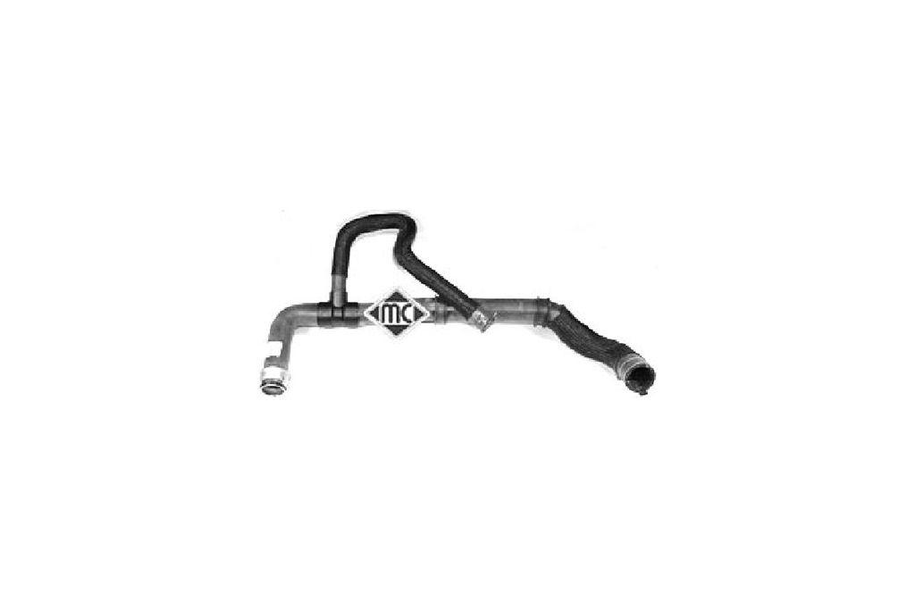 Патрубок радіатора Peugeot 306 (99-) (08614) Metalcaucho