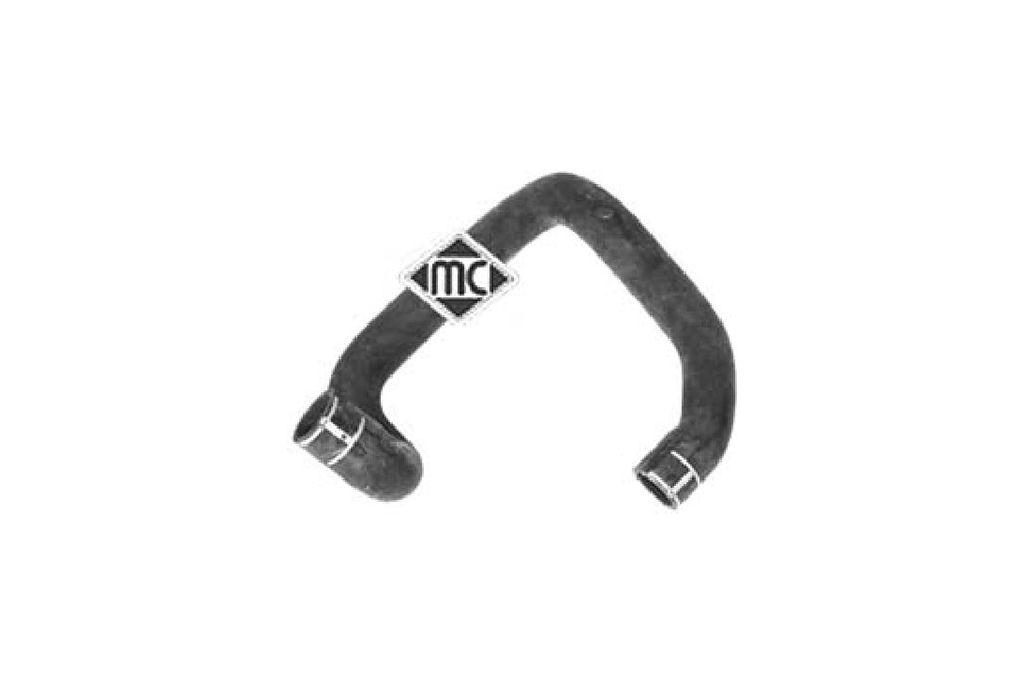 Патрубок радіатора Peugeot 307 2.0HDi (00-) (08899) Metalcaucho