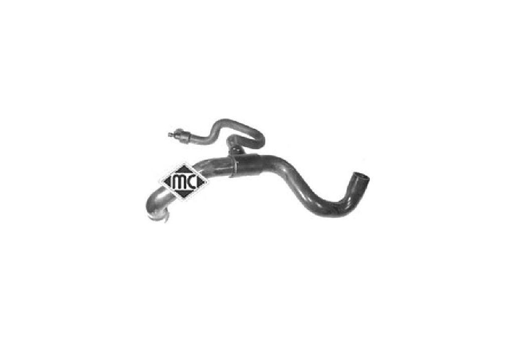 Патрубок радіатора Peugeot 307 2.0HDI (00) (08934) Metalcaucho