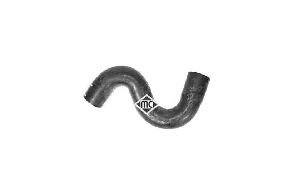 Патрубок радіатора Peugeot 307 / Citroen C4 1.4, 1.6 (02-) (08900) Metalcaucho