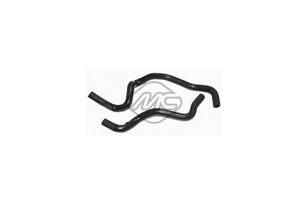 Патрубок радіатора Peugeot 307 / Citroen Partner 2.0HDI (08943) Metalcaucho