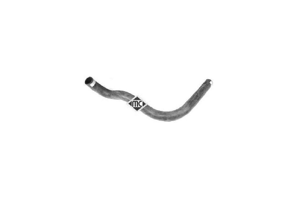 Патрубок радіатора Peugeot 406 2.0HDI (98-01) (08600) Metalcaucho