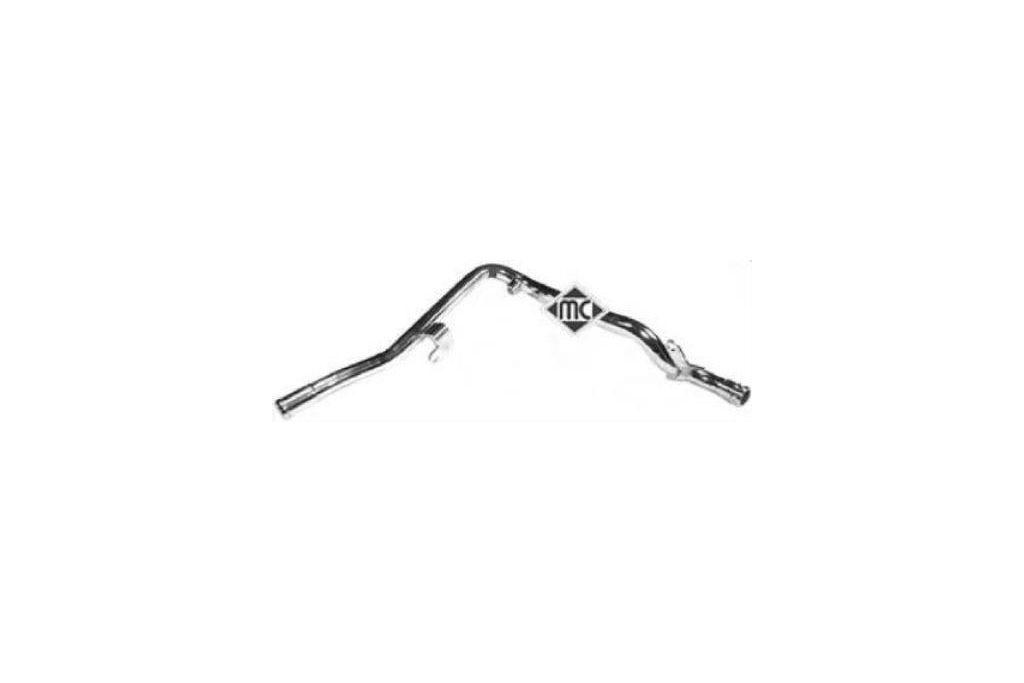 Патрубок радіатора Peugeot Bipper / Citroen Nemo 1.3 HDI (05-) (03214) Metalcaucho