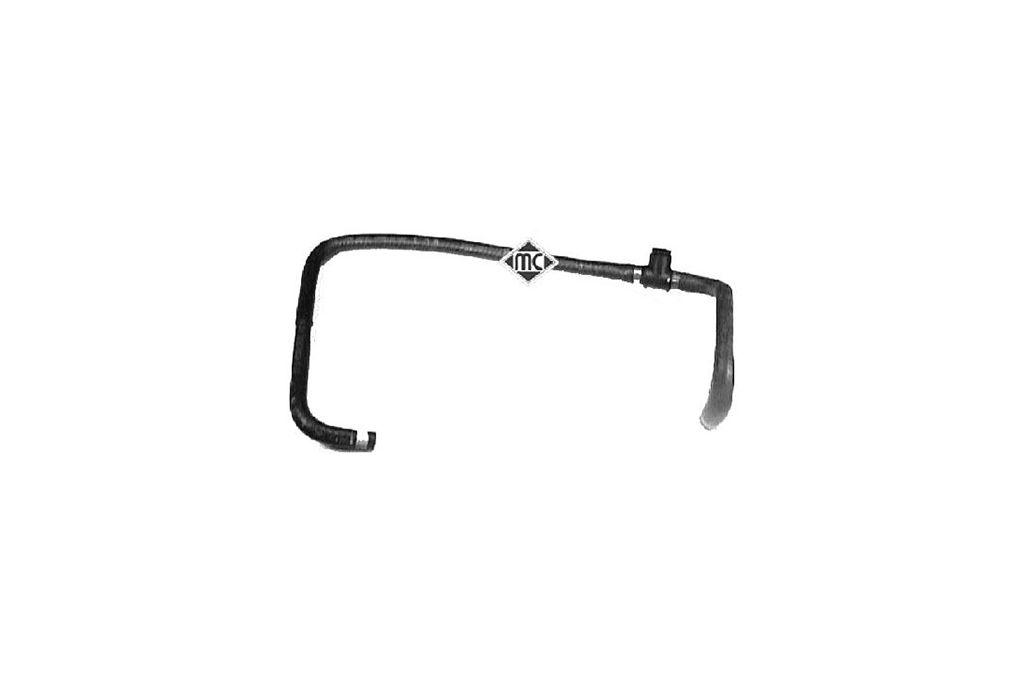 Патрубок радіатора Peugeot Boxer I / Citoren Jumper I 2.5D / TD (94-02) (08499) Metalcaucho