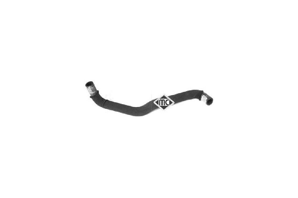 Патрубок радіатора Peugeot Expert / Citroen Jumpy 1.9 D (96-) (08558) Metalcaucho