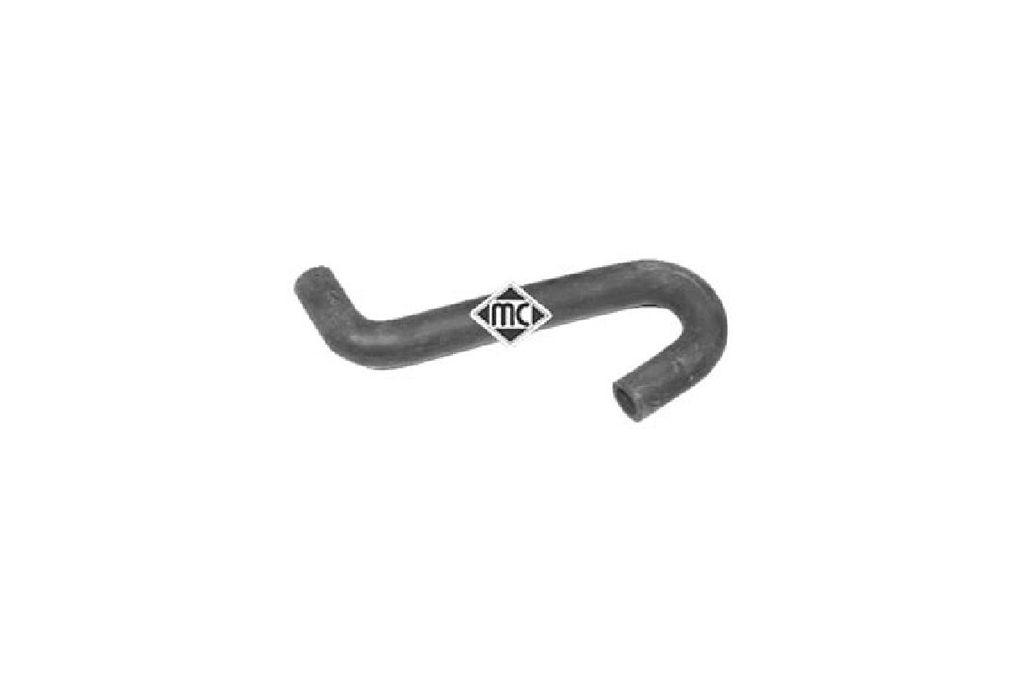 Патрубок радіатора Renault Clio II 1.2 (98) (08714) Metalcaucho