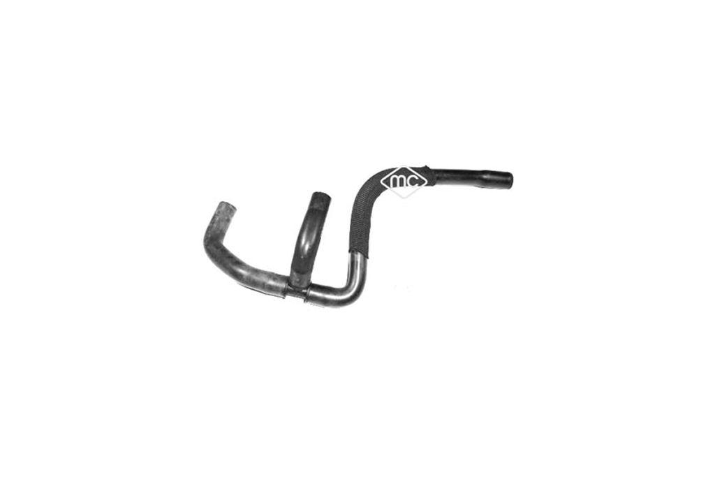 Патрубок радіатора Renault Clio, Kangoo 1.2 (98-) (09396) Metalcaucho