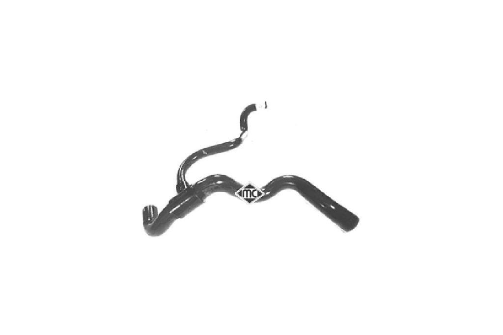 Патрубок радіатора Renault Megane (96-) (08448) Metalcaucho
