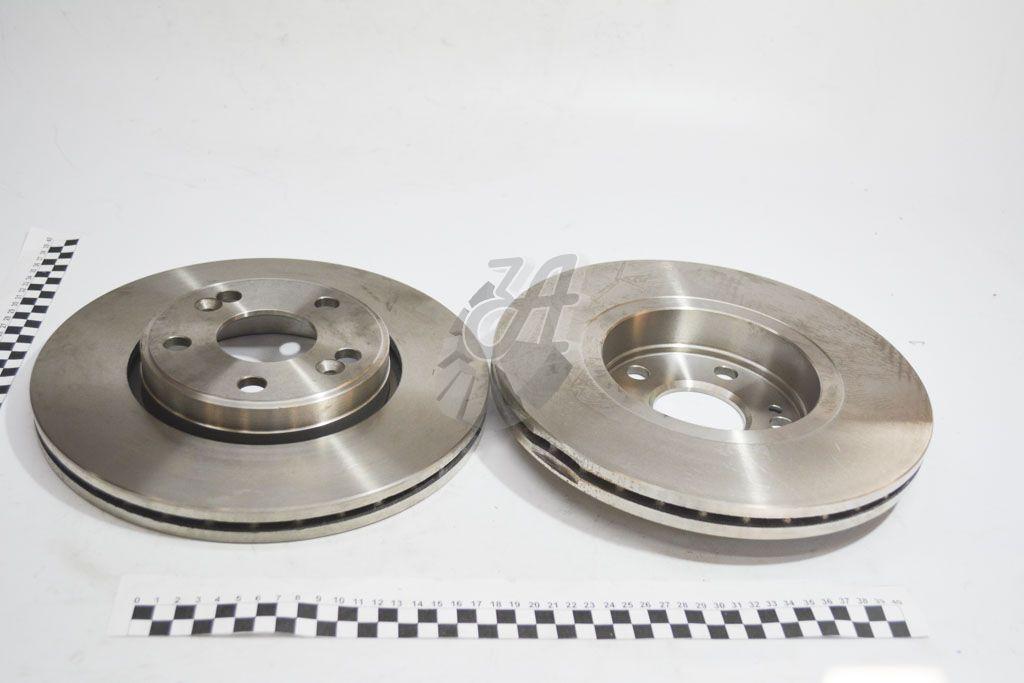 Диск гальмівний передній 280мм (2шт) Renault Kangoo II 2008- (8671016877) Motrio, фото 1