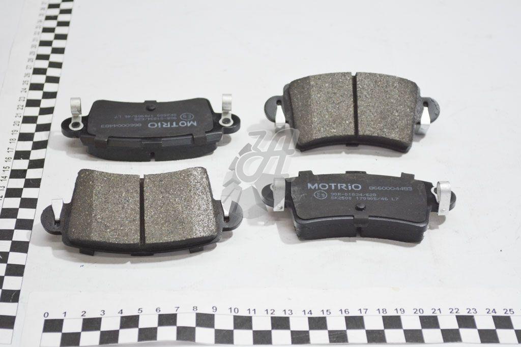 Колодки гальмівні дискові задні (8660004483) Motrio, фото 1