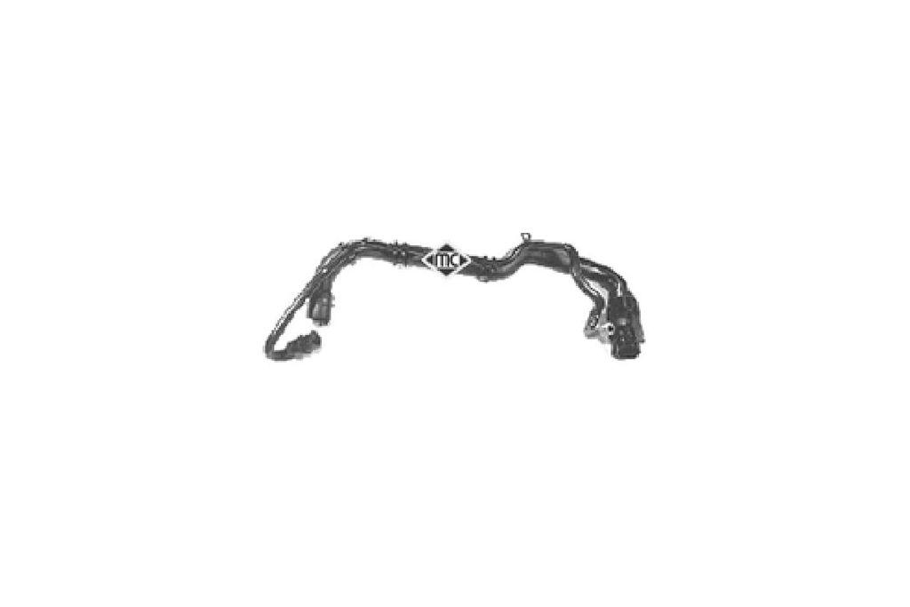 Патрубок радіатора нижній Citroen Zx / Peugeot 306 1.8-2.0 (08292) Metalcaucho