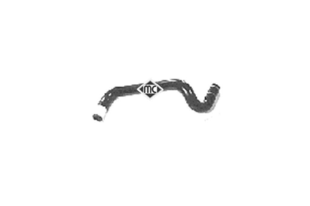 Патрубок системи опалення Citroen Berlingo 1.9D (98-) (08313) Metalcaucho