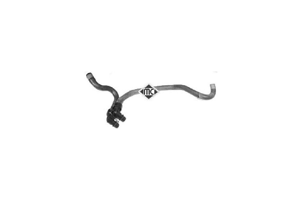 Патрубок системи опалення Citroen Xantia (95-98) (08655) Metalcaucho