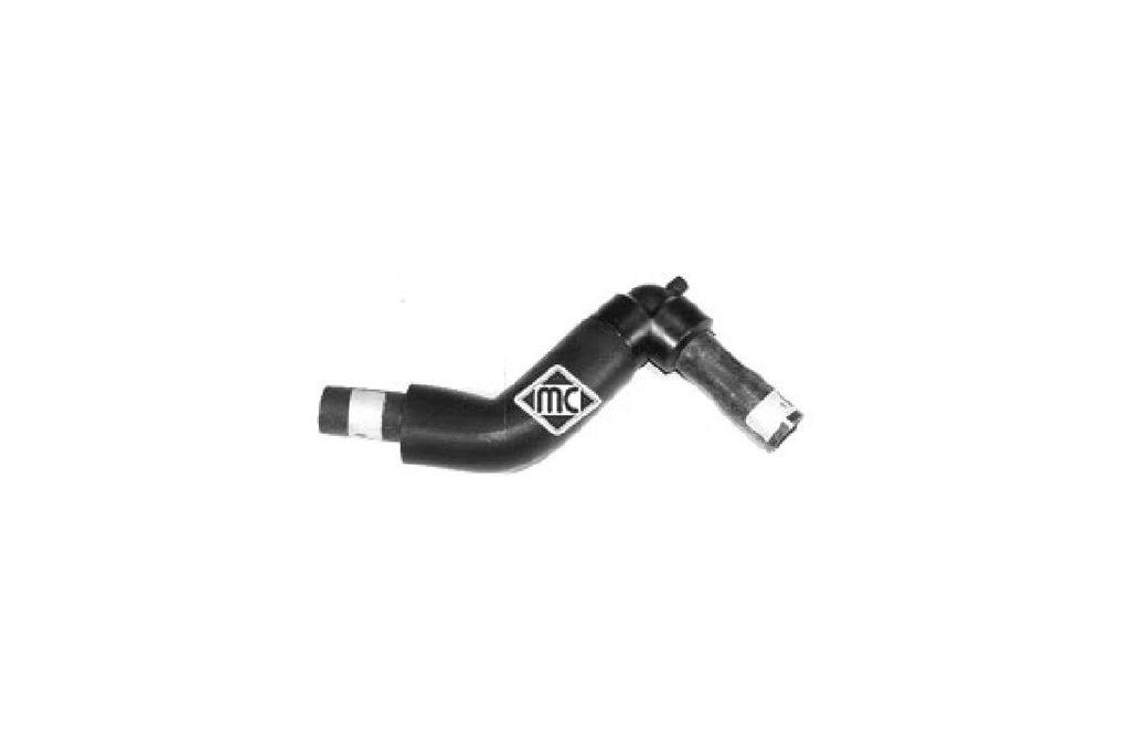 Патрубок системи опалення Peugeot 406 1.9TD (-04) (08578) Metalcaucho