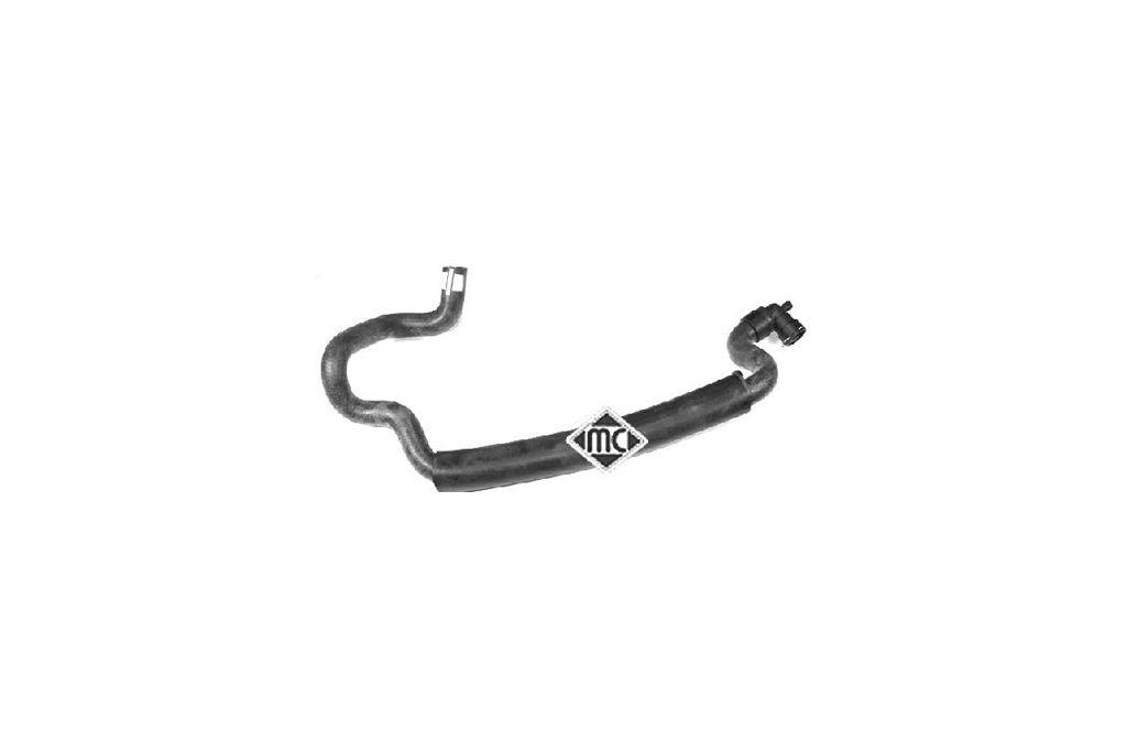 Патрубок системи опалення Peugeot 406 2.0HDI (08589) Metalcaucho
