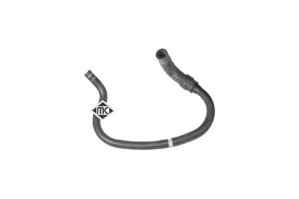 Патрубок системи опалення Peugeot Boxer / Citroen Jumper 2.5D (08929) Metalcaucho