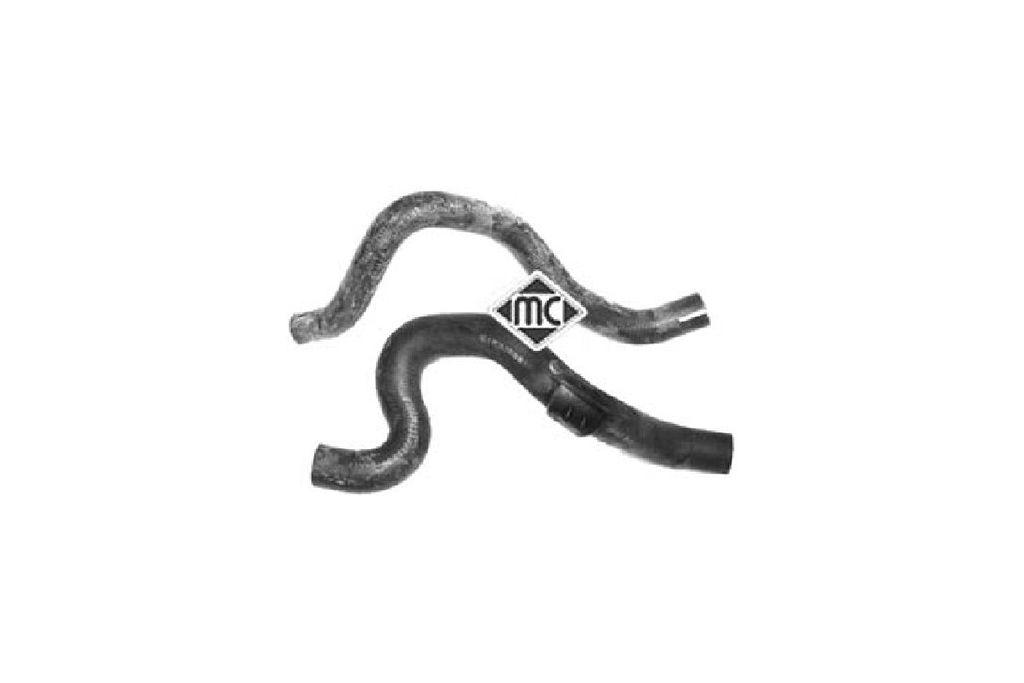 Патрубок системи опалення Renault Megane, Senic 1.9DTI (96-) (08921) Metalcaucho