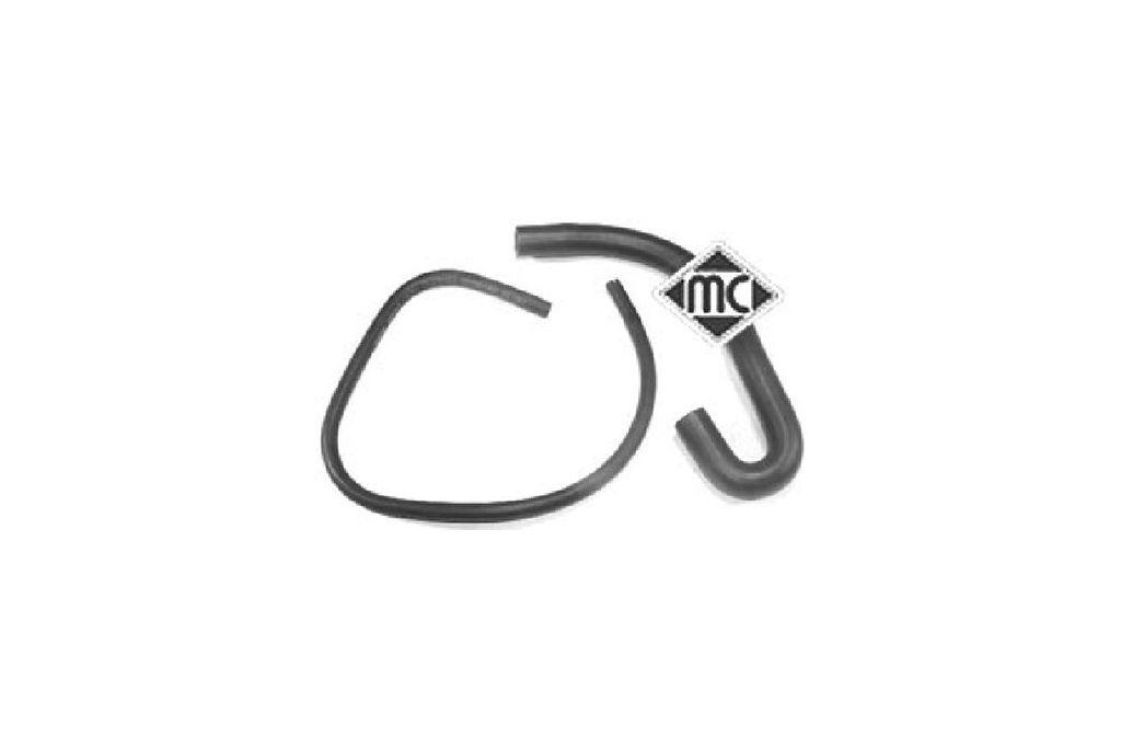 Патрубок системи охолодження ДВС Renault Clio (91-) (08818) Metalcaucho